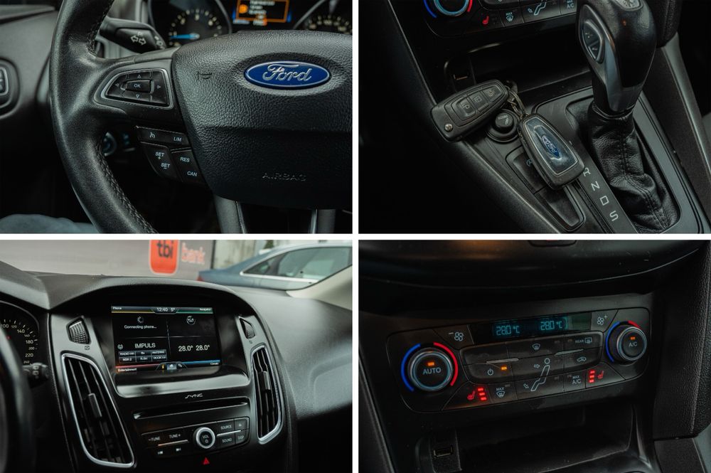 Focus -2016-automatic-navigatie - scaune incalzite- jante - senzori-camera mers inapoi - distributie schimbata - dotari de top la pret economic !!