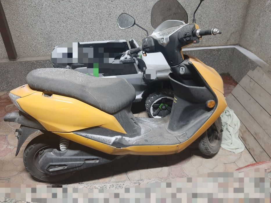 Мопед от компании McDonald's