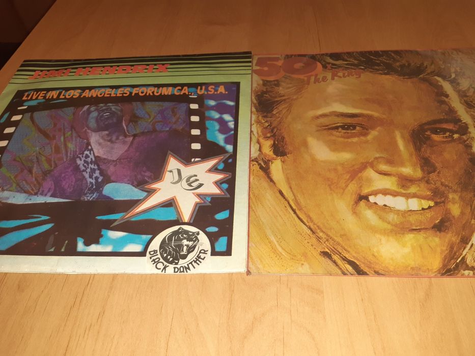 Discuri Elvis Presley, Jimi Hendrix