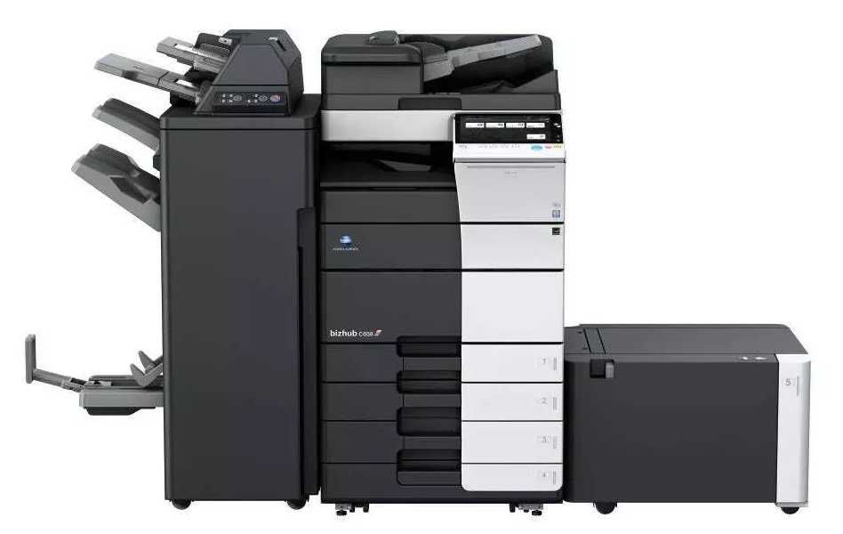 Copiatoare alb negru si color Konica Minolta, Canon, Brother