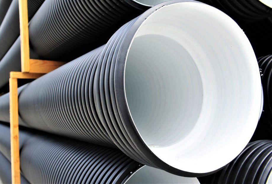 Гофра труба гофрированная  канализационная канализация ПНД ПВХ трубы