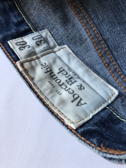 Blugi ABERCROMBIE&FITCH Slim Rupti Barbati | 30 x 30 (Talie 83 cm)