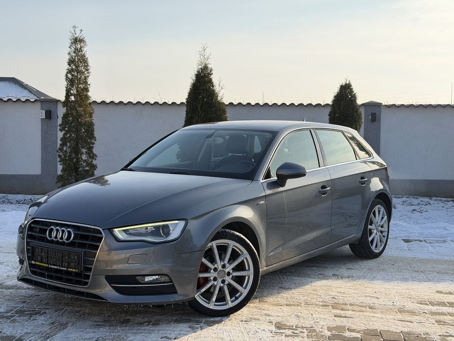 Audi A3 2.0 TDI S-Line • 2015 • Automat • 150 CP •Full Led