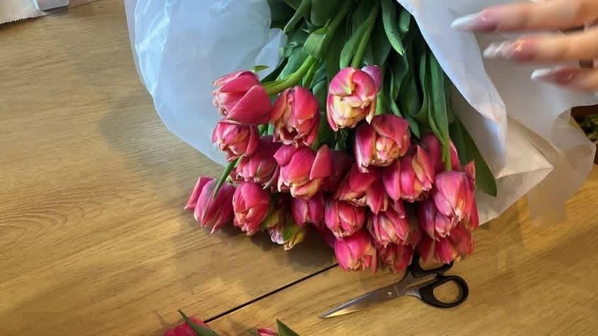 Тюльпаны Букет Алматы