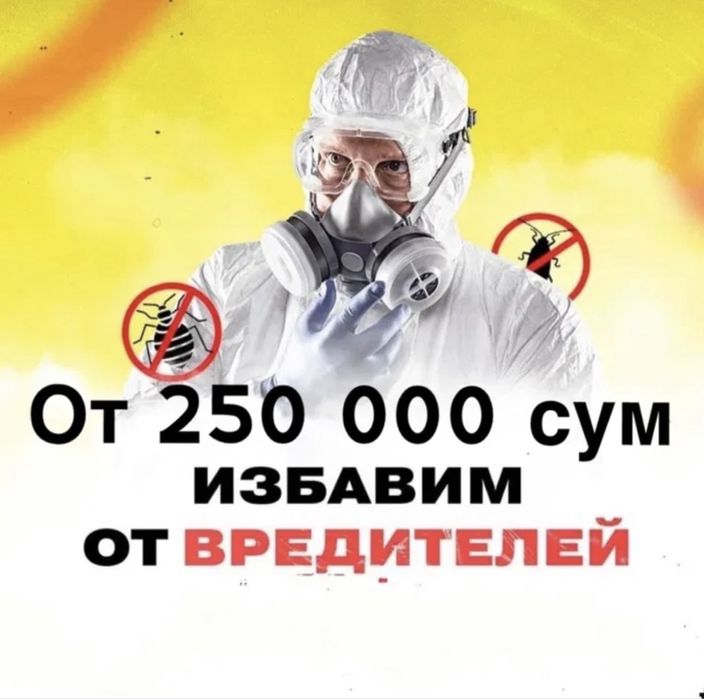 Дезинфекция от тараканов