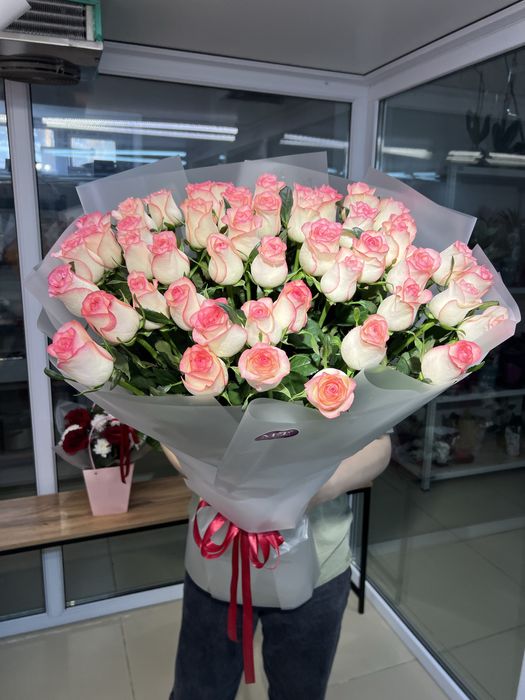 Розы Алматы цветы