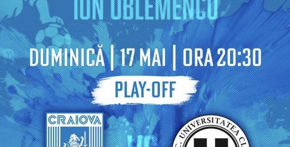 Vand 3 bilete U cluj vs Craiova