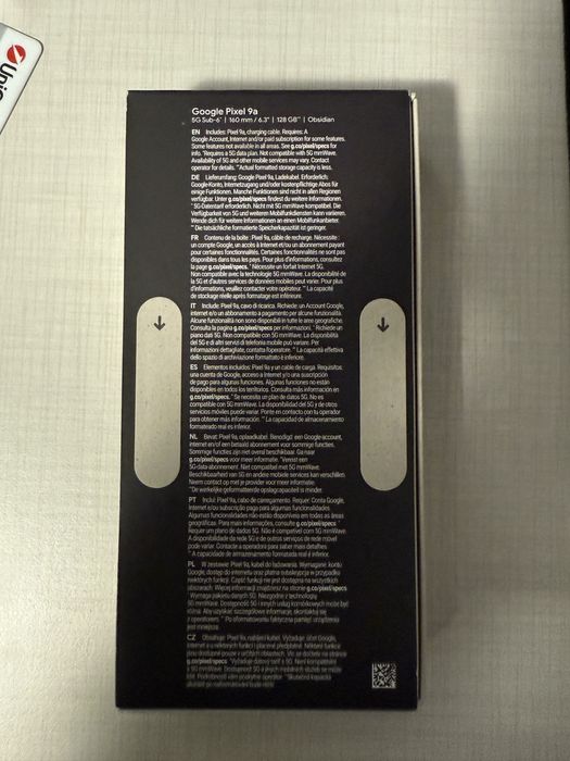 Google pixel 9a 128gb SIGILAT