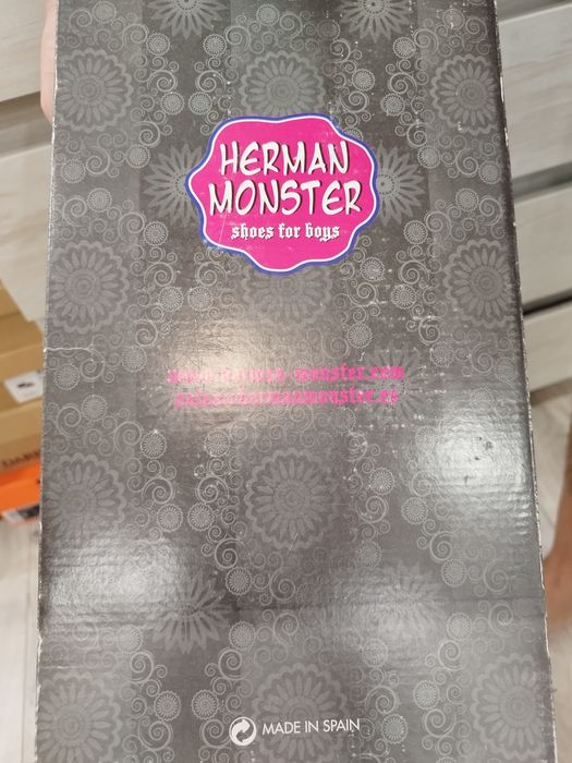 Мъжки  кожени кецове  Monster