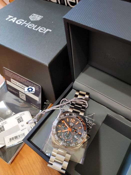 TAG HEUER FORMULA Хронограф CAZ101AH Мъжки Часовник НОВ Оригинален