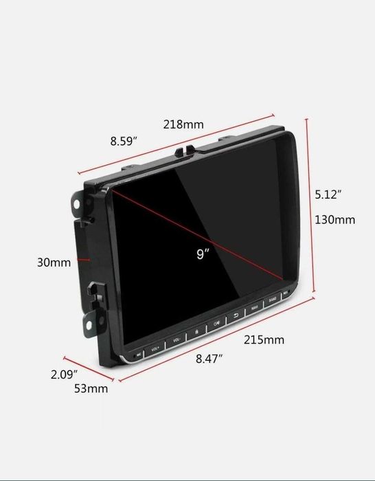 Navigatie VW, SKODA, SEAT, Android 13, 2G+32G, MONTAJ INCLUS