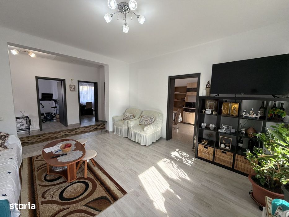 Casa individuala mobilata Teghes Domnesti cu 400mp teren