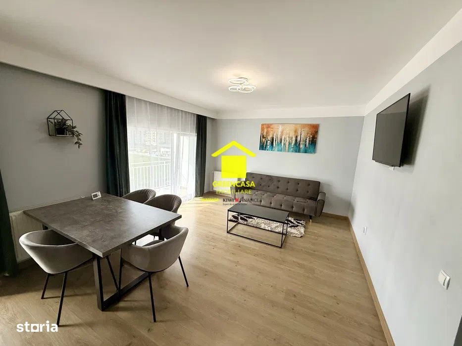 Apartament modern, 2 balcoane, zona Porii, Floresti