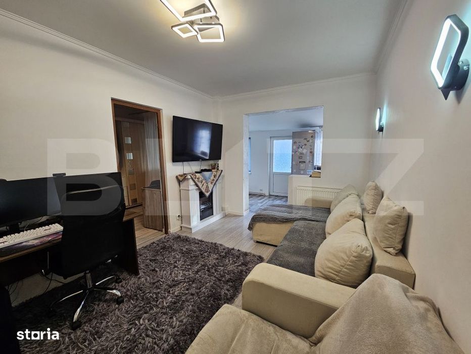 Apartament 2 camere, 55 mp, zona Alexandru cel Bun