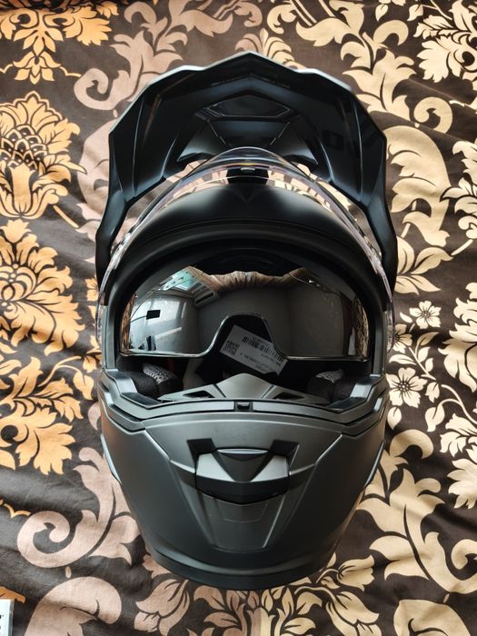 Каска за мотор/адвенчър Novic Xterra Matt Black