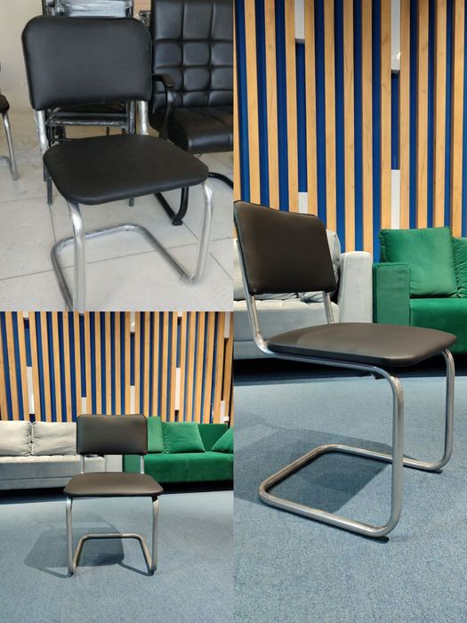 Офисный стул Сильвия никель Китай оригинал