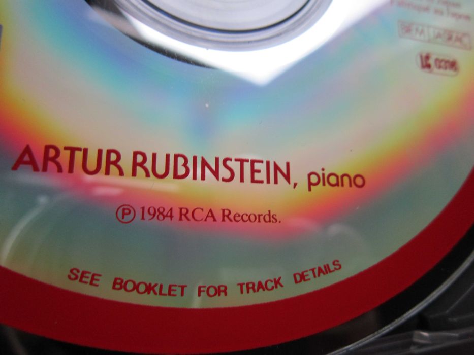 cadou rar cd Rubinstein Chopin Collection The Nocturnes, Japonia 1984