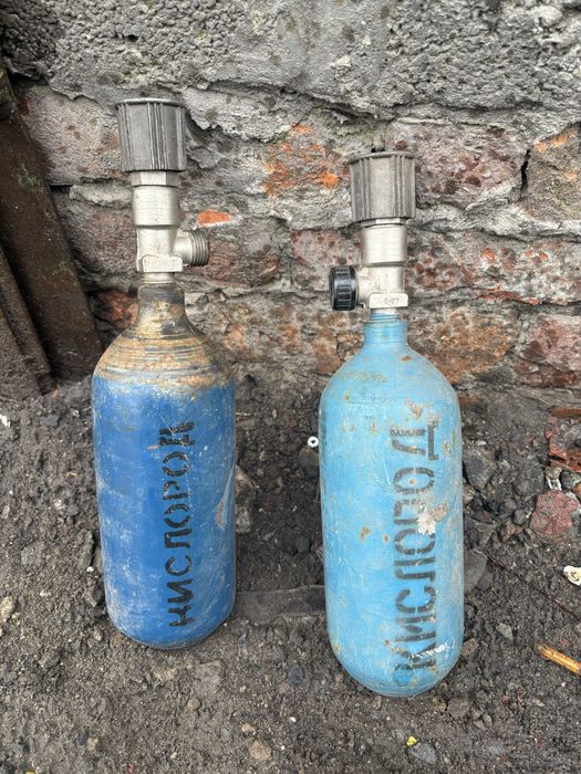 Кислородный баллон литровый