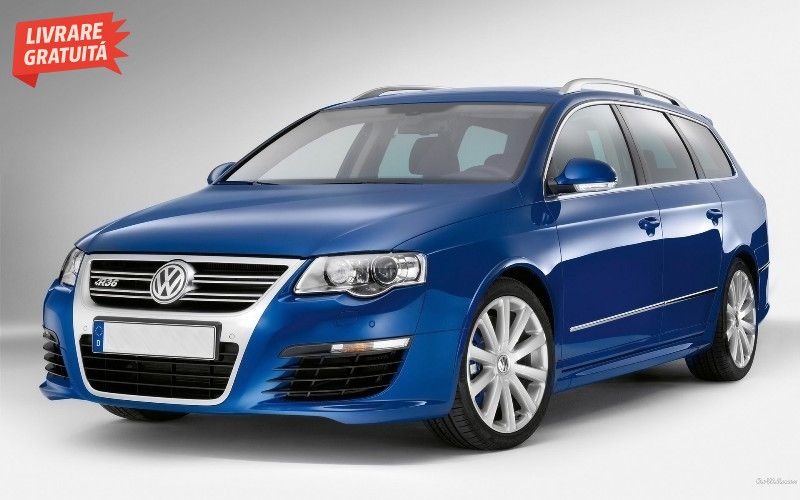 Grila centrala VW Passat 3C (2007-2010) Aluminiu Look