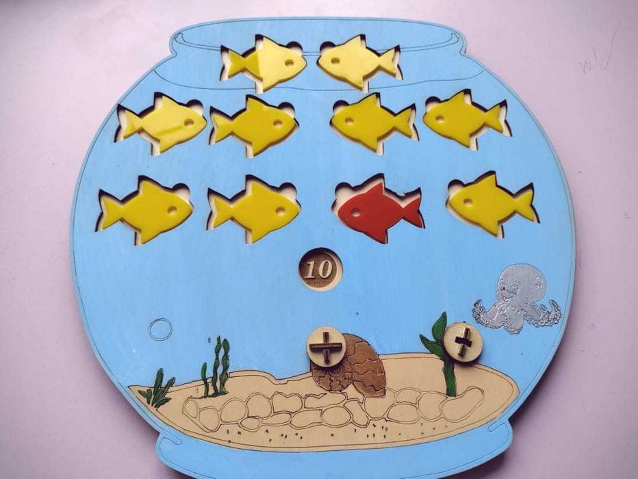 Обучающее пособие "Состав числа - 10"