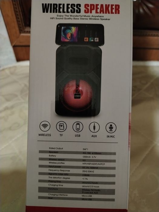 Беспроводная колонка Soonbox s1