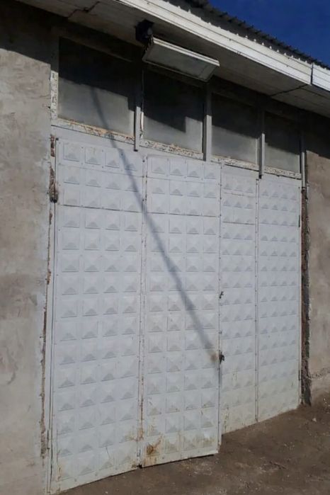 Гараж для цеха, для малярных работ.