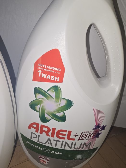 Прах за пране Ariel +Lenor 5л.