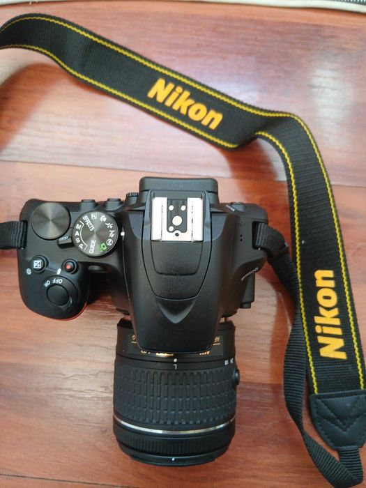 Aparat DSLR Nikon D3500, 24.2 mp, negru + Obiectiv AF-P 18-55mm VR