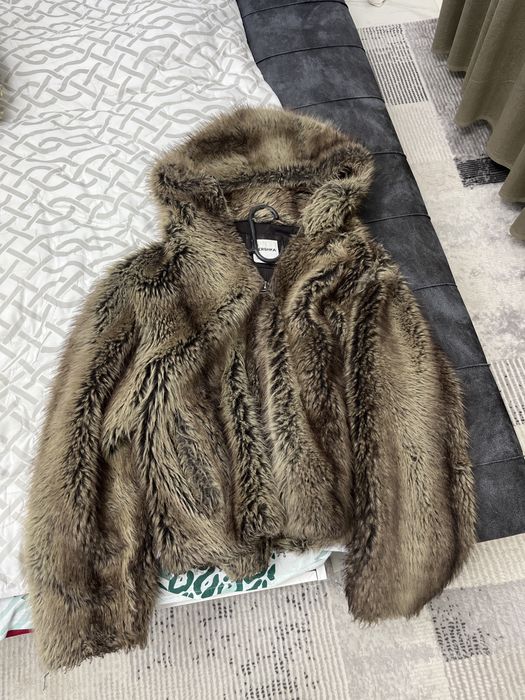 шуба bershka мужская
