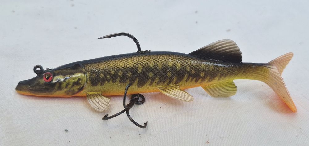 Swimbait Fox Rage Realistic Replicant Pike Shallow, Supernatural Hot Pike, 15cm