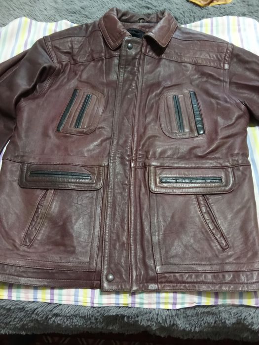 Куртка мужская кожаная