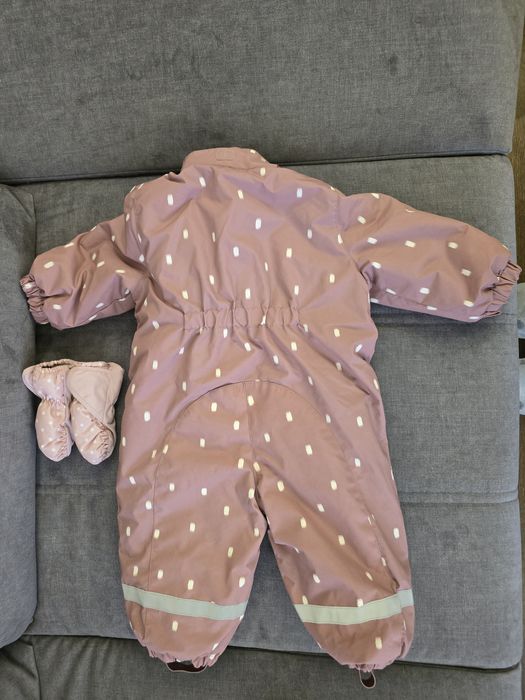 Ескимос за момиче 9-12м H&M и ръкавици