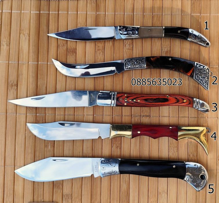 Сгъваемо джобно ножче / 5 модела /