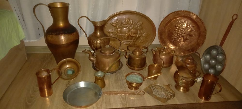 Медни съдове. сервиз