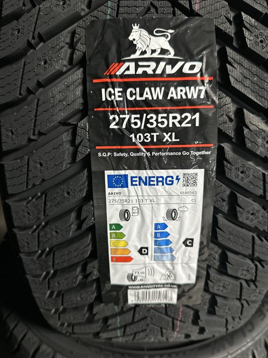 Зимен Спорт Пакет ARIVO 275/35R21 315/30R21 НОВ DOT 2753521  3153021