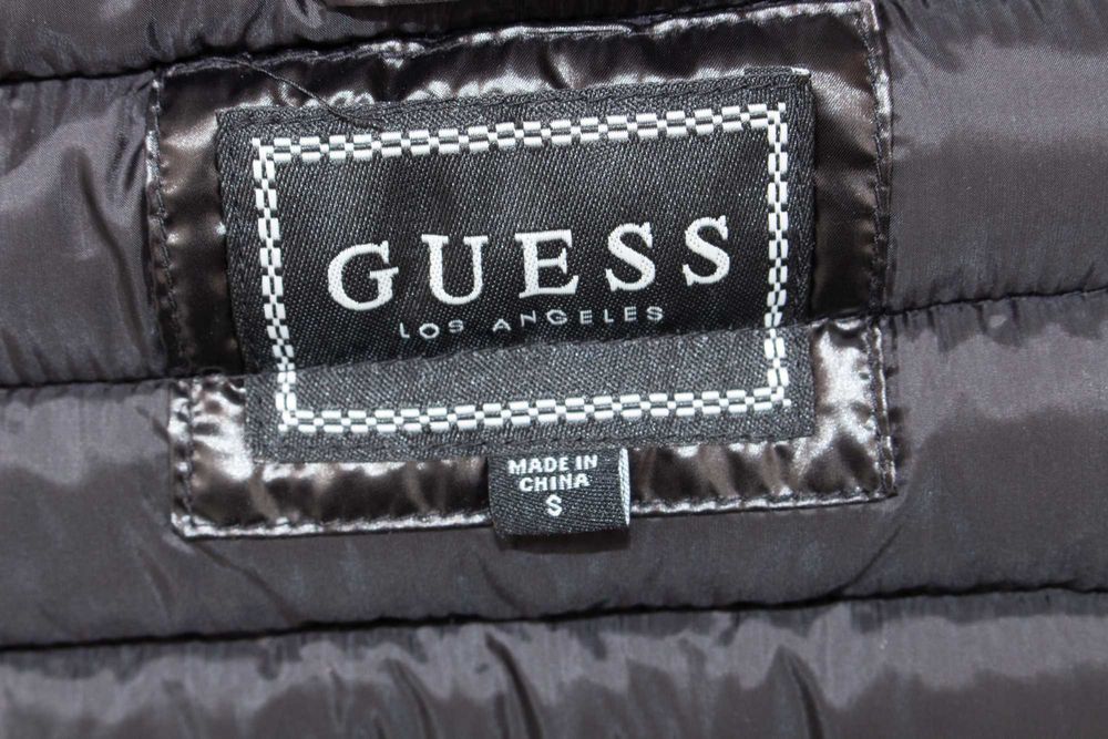 Guess Vera дамско яке черно shiny подплатено Thermore S ново