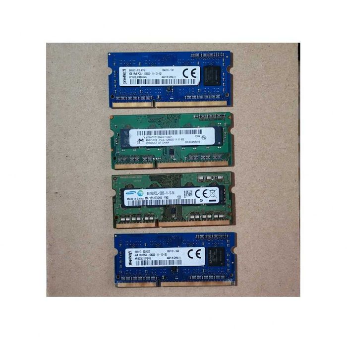 Memorie RAM Laptop SODIMM DDR3L - 4GB (1x4GB) 1600MHz - Samsung / Kingston/ Micron
