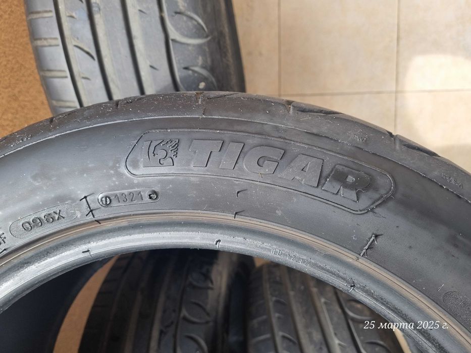 4 Летни гуми Tigar 215/55 R17 използвани
