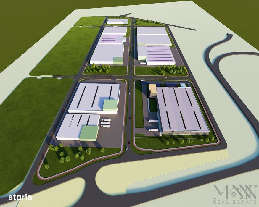 Teren industrial PUZ aprobat | De Vanzare | Giarmata, Timis
