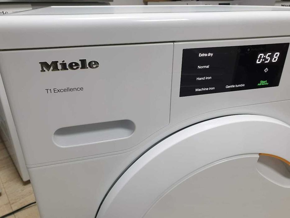UK Miele T1 Excellence Сушилня с Термопомпа Миеле 12м Гаранция