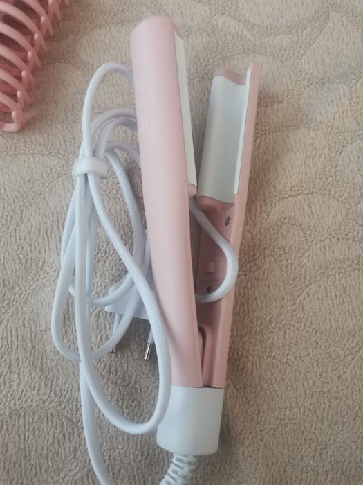 Преса за коса, мини вариант, в комплект.