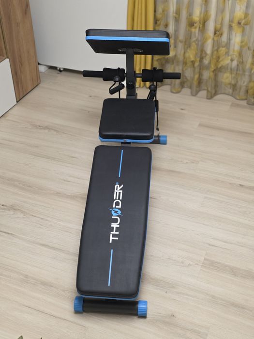 Bancă bodybuilding Thunder /  Multifuncțională / Nouă / Asamblată / Prețul este fix !