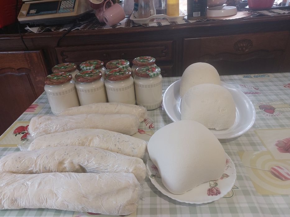 Brânză dulce și smântână