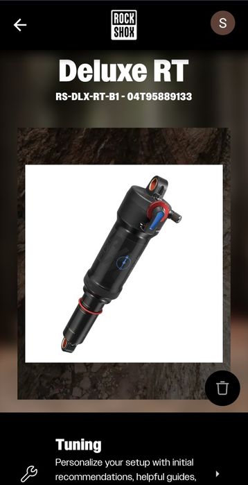 Shock Rockshox Deluxe RT 2019