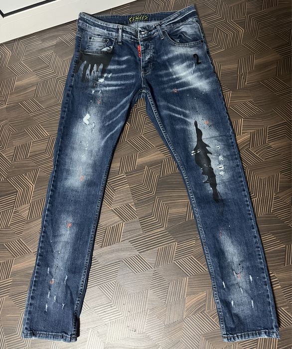 Мъжки дънки Icon Xtreme Slim Fit (Размер W34/L32)