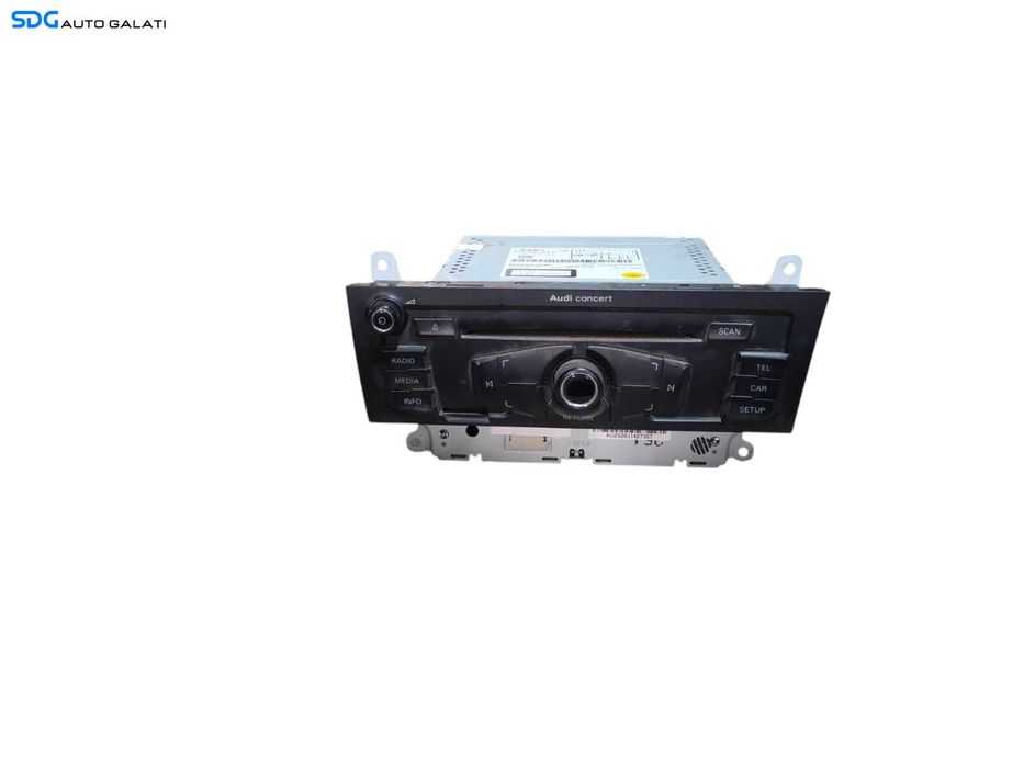 Unitate Radio CD Player Audi Concert Audi A4 B8 2008 - 2016 Cod 8T2035186P [L5588]