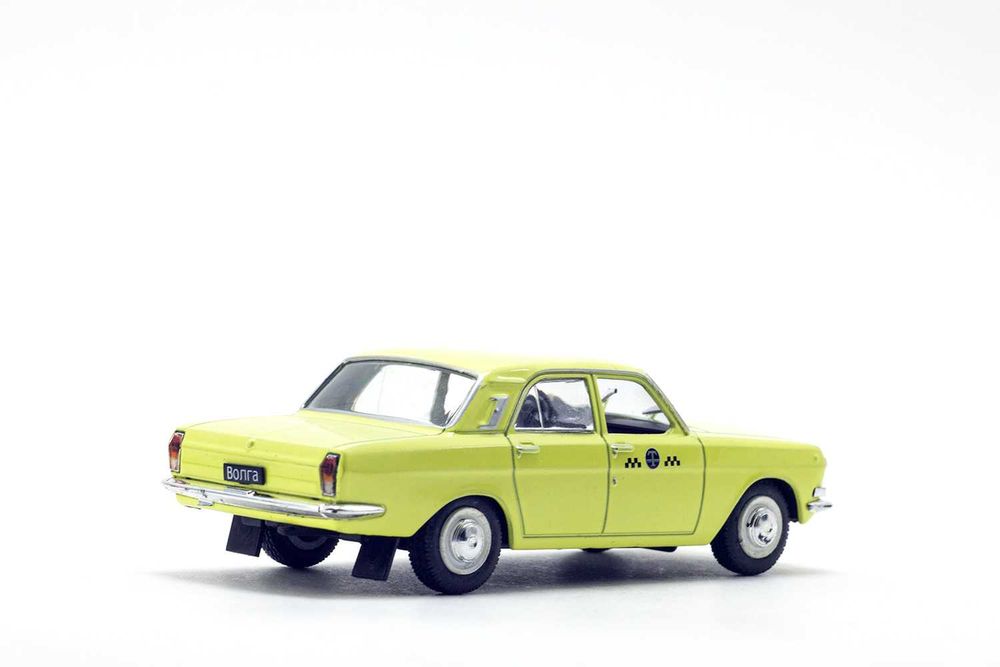 ГАЗ-24-01 Волга - Такси; игрушка в Масштабе 1:43, ДеАгостини, модель.