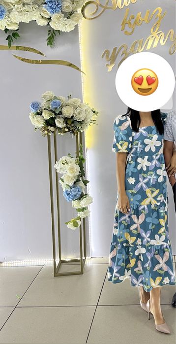 Платье хлопковое