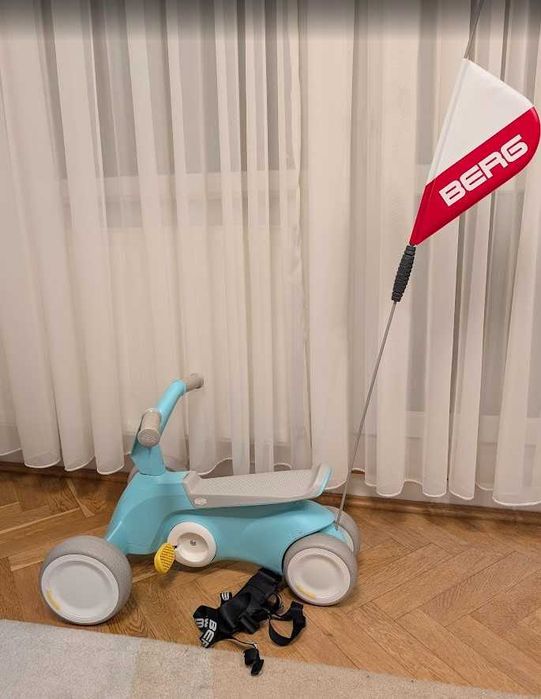 Kart BERG GO2 Mint – la Set cu Steag + Ham transport – Stare Excelentă