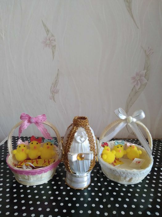 Пасхальные подаоочные корзинки .